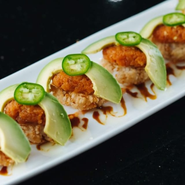 Crispy Rice Spicy Tuna.